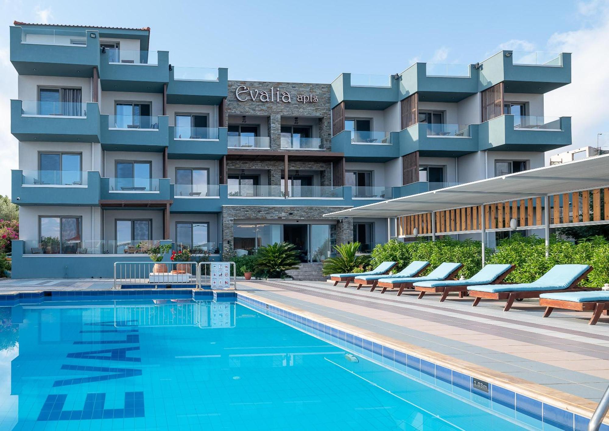 Evalia Apartments Hersónissos Extérieur photo
