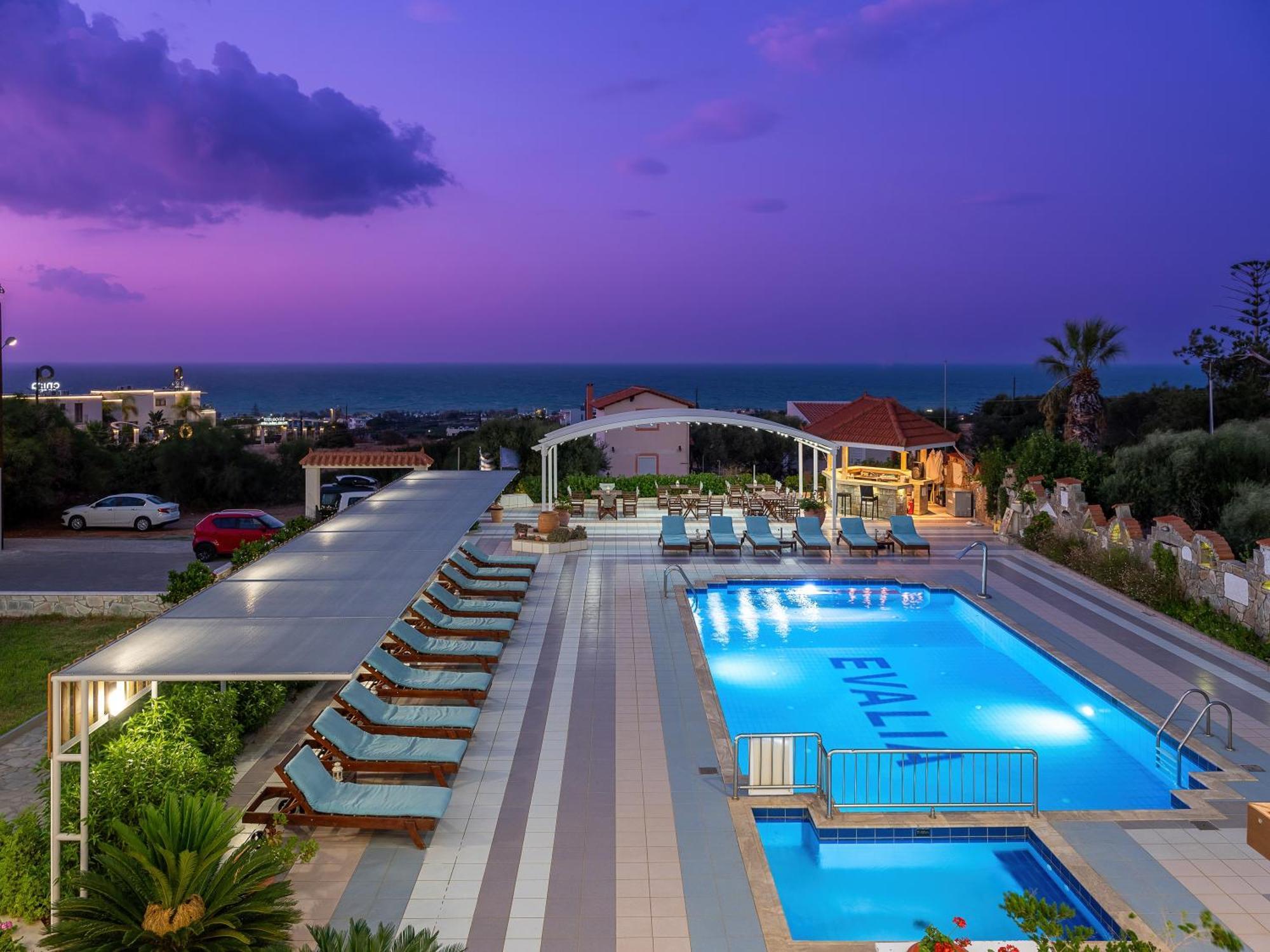 Evalia Apartments Hersónissos Extérieur photo