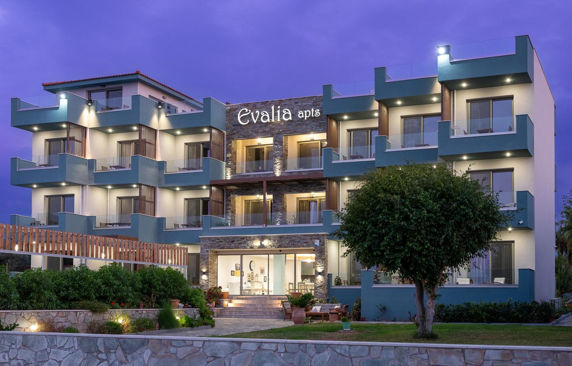 Evalia Apartments Hersónissos Extérieur photo